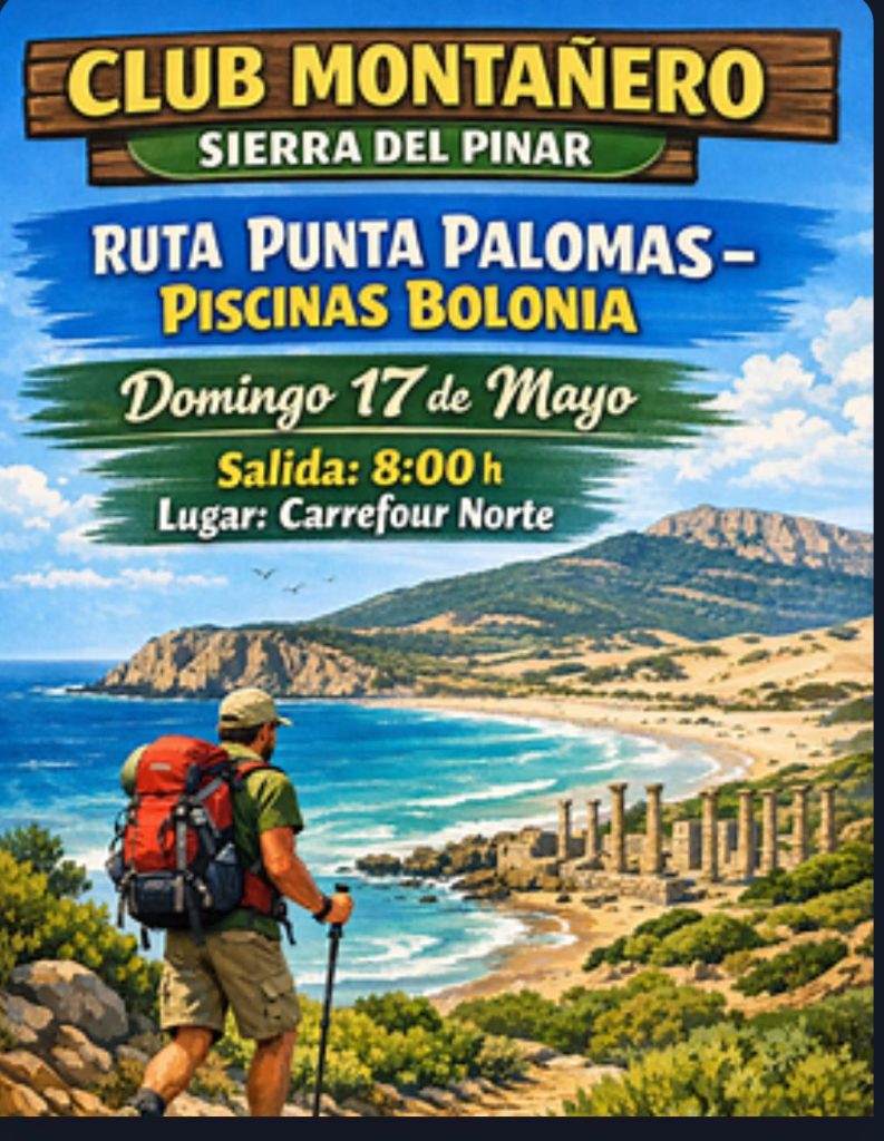 17 de mayo PUNTA PALOMA -PISCINAS NATURALES DE BOLONIA.